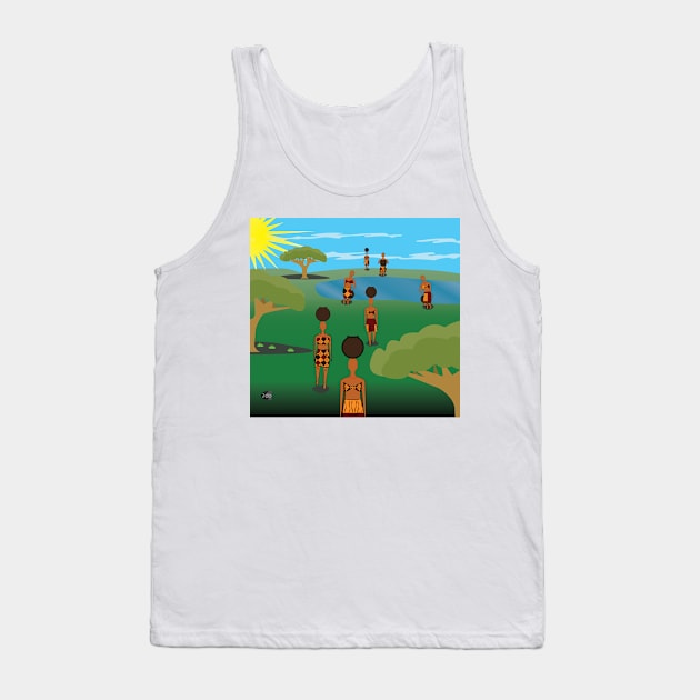 Igbo art Tank Top by 2do david